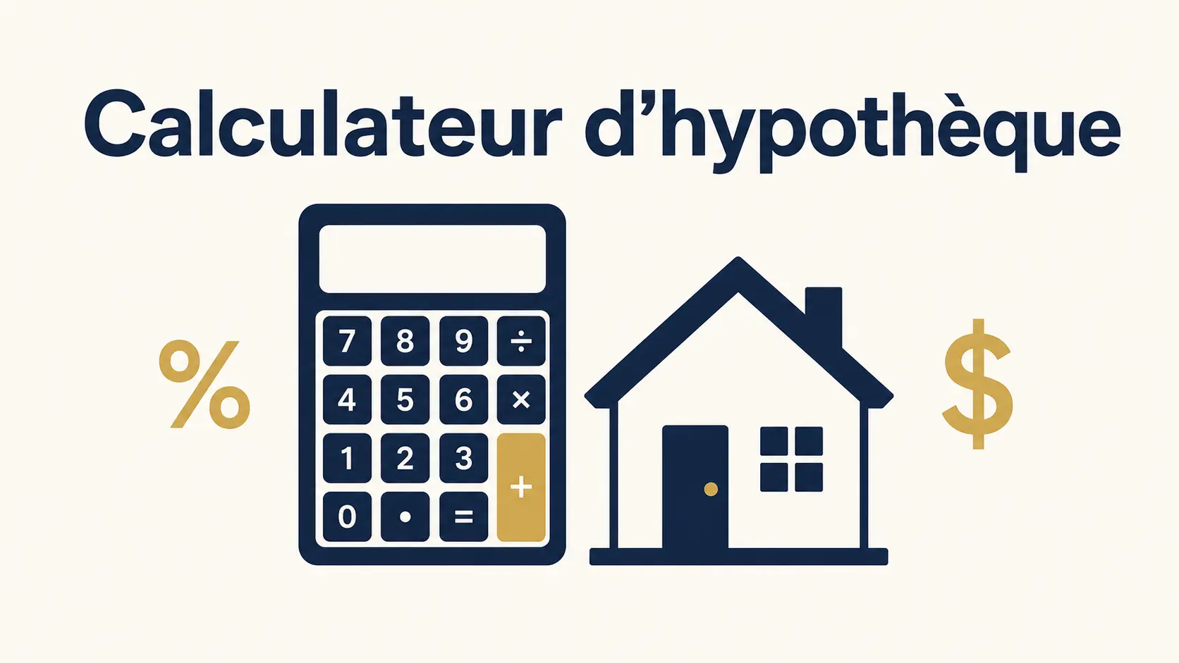 Calculateur d'hypothèque